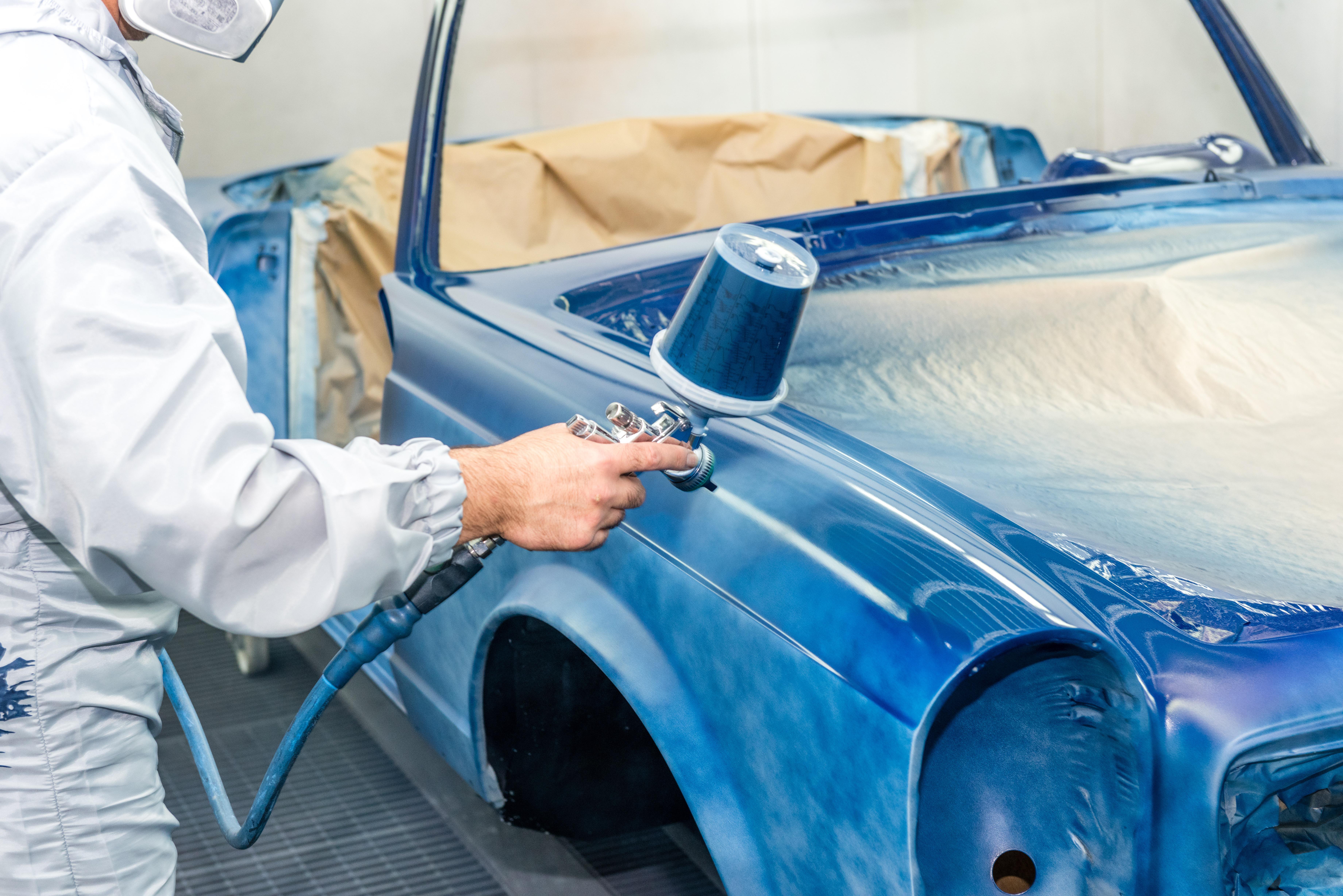 Vehicle bodywork and paint repair